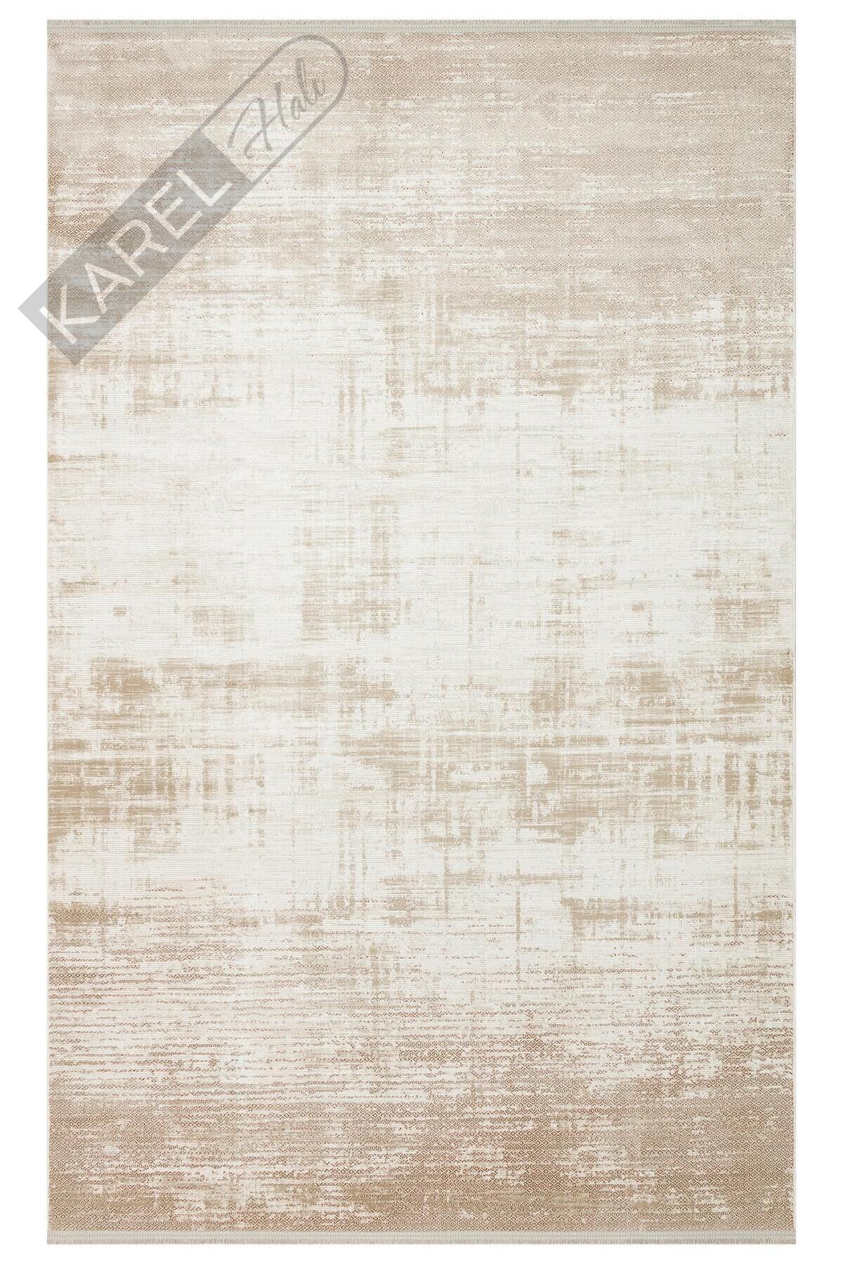 PADONA PDN 04 CREAM BEIGE Extra Yumuşak Dokulu Sık Dokuma Modern Desenlere Sahip Şık Salon Halısı