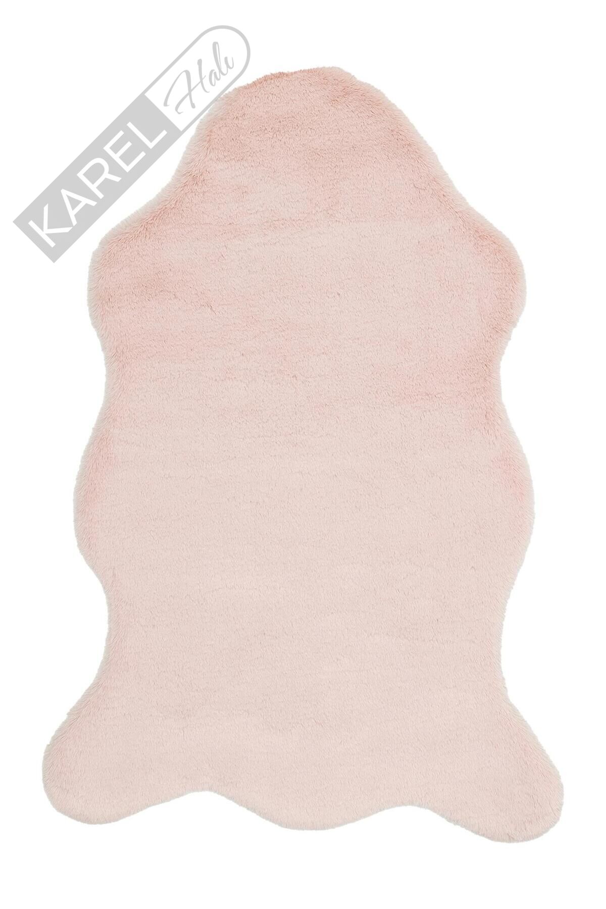 Mollıs New Mls Sıngle Powder N Yumuşak Dokulu Uzun Tüylü Yıkanabilir Tavşan Postu
