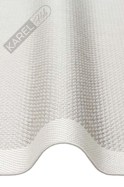 MONO MNO 05 GREY CREAM Hav Toz Vermez Kaymaz Tabanlı İnce Halı