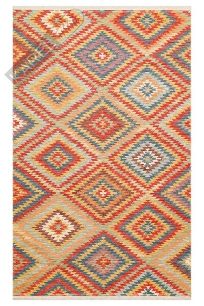 NOMAD NMD 07 TERRA Yıkanabilir, Çift Taraflı Kullanıma Uygun Yumuşak Tuşeli Otantik Kilim
