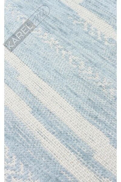 BIGA BG 01 BLUE Hav Toz Vermez Kaymaz Tabanlı İnce Dokuma Modern Halı