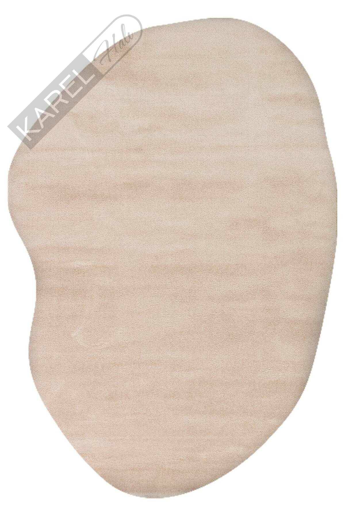 ZEN AMORF 02 BEIGE Hav Toz Vermez Yumuşak Tuşeli Zarif Makine Halısı