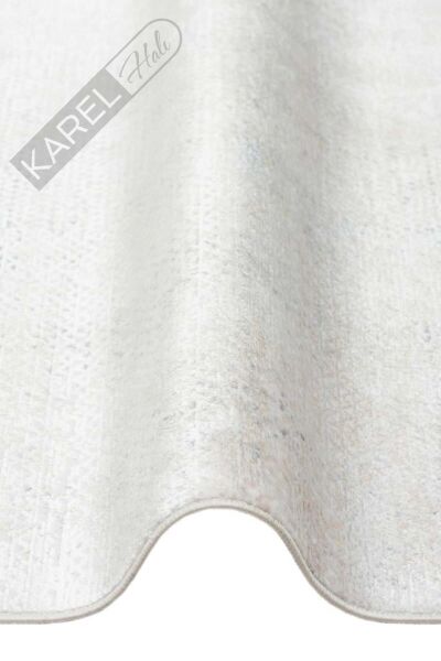 SATEEN ST 21 BEIGE XW Hav Toz Vermez Yıkanabilir Kaymaz İnce Dokuma Modern Halı
