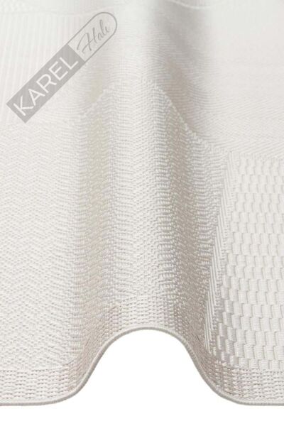 MONO LUX MNO LUX 01 VIZON Kaymaz Tabanlı Modern Desenlere Sahip İnce Halı