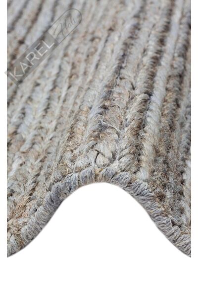 Fıne Chotı Fıne Slate Blue ( Sb03 ) El Dokuma Naturel Jüt Hasır Halı