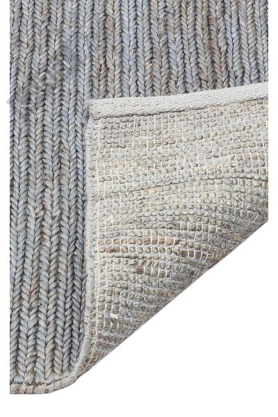 Fıne Chotı Fıne Slate Blue ( Sb03 ) El Dokuma Naturel Jüt Hasır Halı