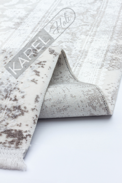 Apex Halı Caliente 4912 Vizon Premium Viskon İpek Halı