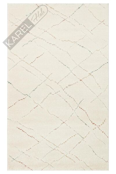 PICCOLO PCL 05 CREAM MULTY  Pastel Renkli Hav ve Toz Vermeyen Çocuk Halısı