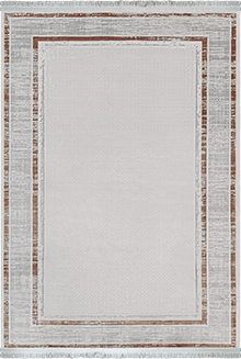 Woolen Halı Victoria Koleksiyonu 6015 Terra Premium Viskon Halı