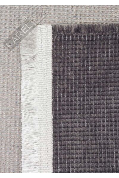 LIZA KILIM LIZ 01 ANTRASIT Hav Toz Vermez Kaymaz Tabanlı Yıkanabilir Düz Renk Kilim