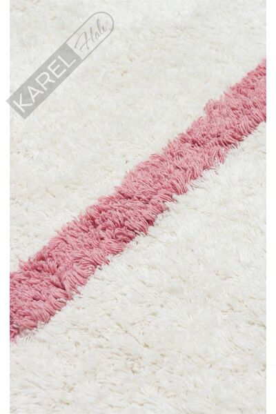 COTTON BOON XW CBN 01 MULTY XW Yıkanabilir Kaymaz Tabanlı Naturel Pamuk Bebek Halısı