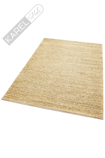 Choti Jüt Choti Cream Jüt Ile Üretilen El Dokuma Sisal Kilim.