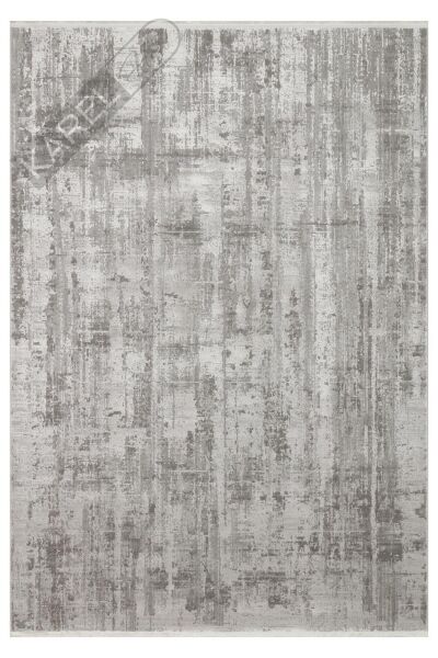 LEONA LNA 04 GREY Yumuşak Tuşeli Hav Toz Vermez Modern Makine Halısı