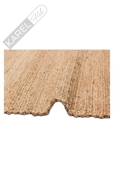 ECHO ECH 02 NATURAL XW El Dokuma Naturel Jüt Hasır Halı