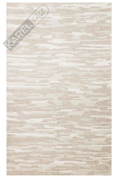 BIGA BG 01 CREAM Hav Toz Vermez Kaymaz Tabanlı İnce Dokuma Modern Halı