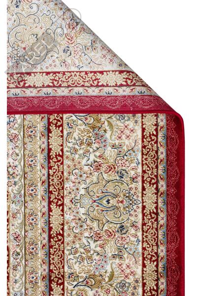 ISFAHAN ISF 05 RED Klasik Desenli Yüksek Kalite Sık Dokuma Makine Halısı