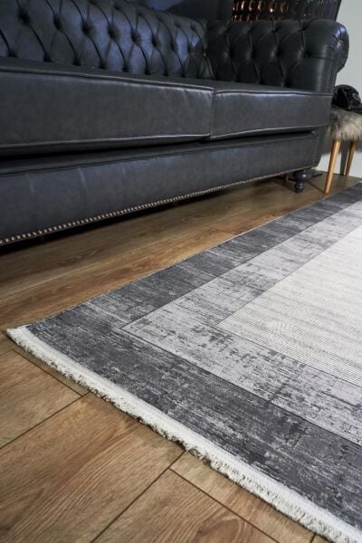 Apex Halı Serenity 7811 Gri Viskon Halı