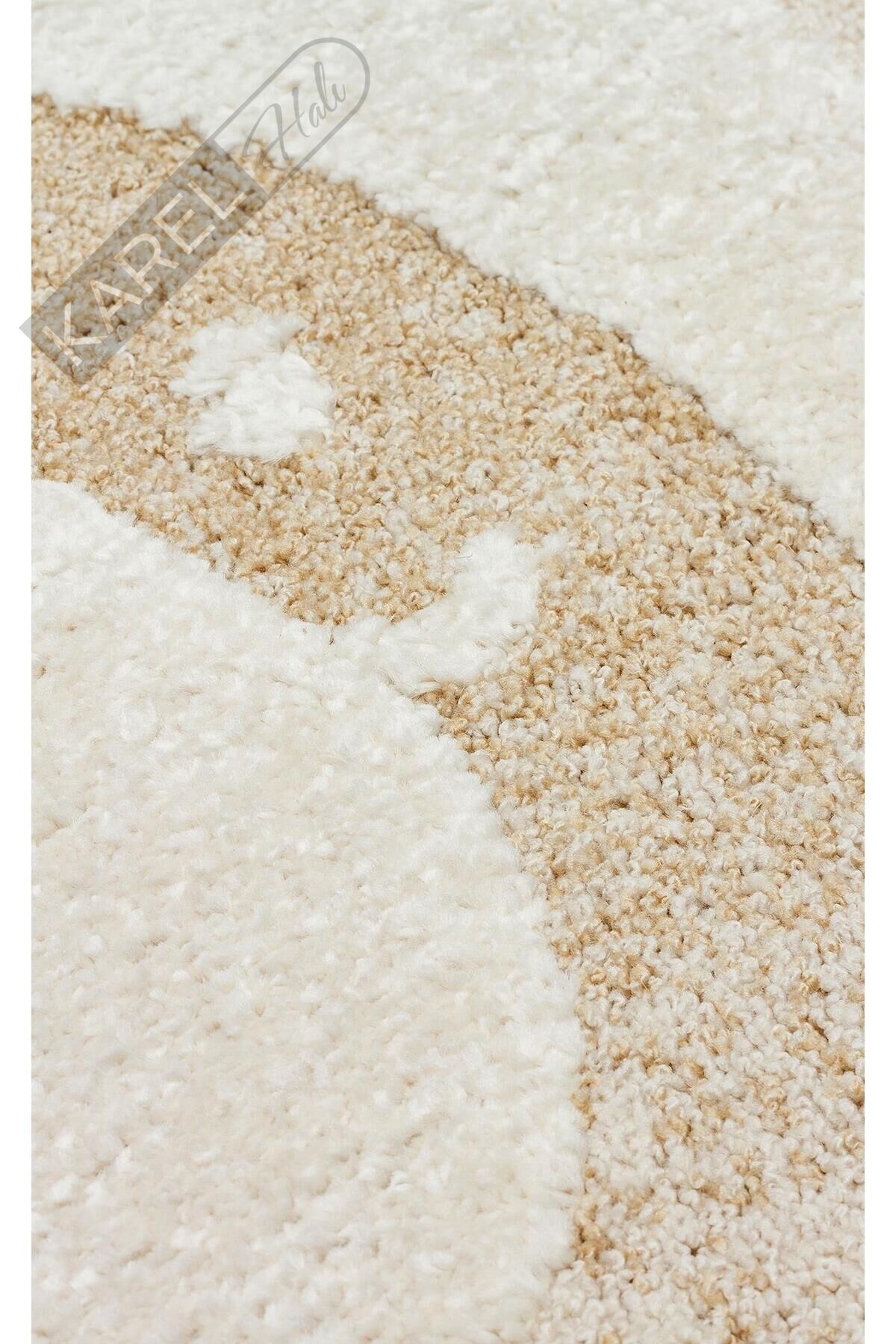 PICCOLO PCL 06 CREAM MULTY Pastel Renkli Hav ve Toz Vermeyen Çocuk Halısı