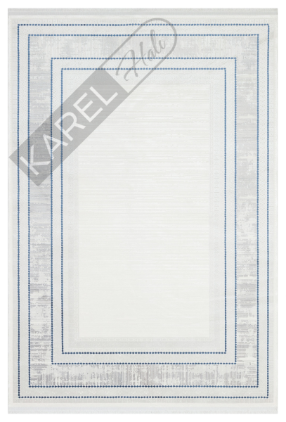 Apex Halı Caliente 4923 Mavi Premium Viskon İpek Halı