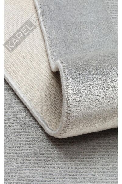NAPOLI NAP 02 GREY Sade Desenli Modern Sık Dokuma Makine Halısı