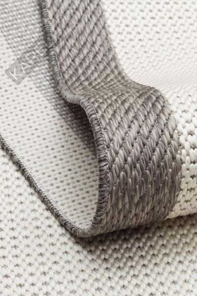 MONO MNO 04 GREY Hav Toz Vermez Kaymaz Tabanlı İnce Halı