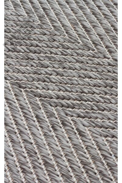 Mono Mno 02 Grey Hav Toz Vermez Kaymaz Tabanlı Şık Kilim