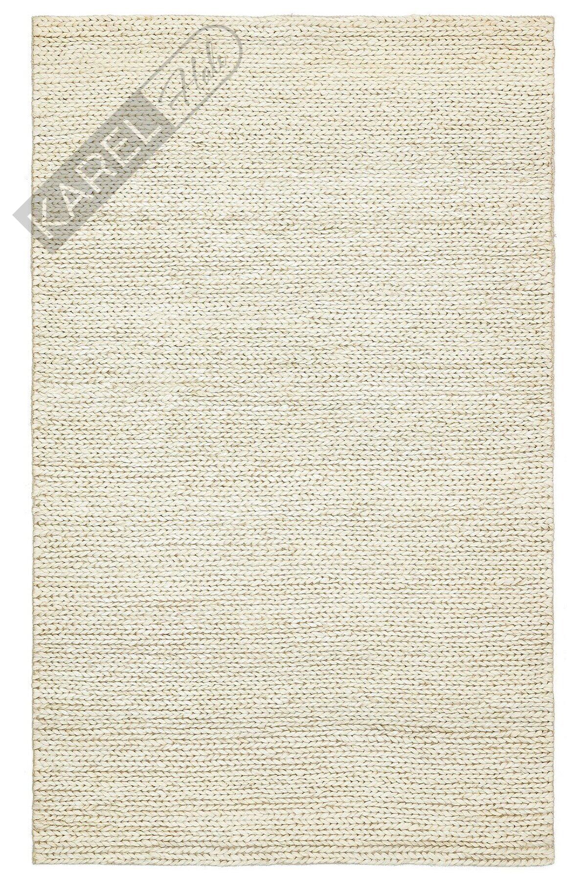 CHOTI CHOTI WHITE  El Dokuma Naturel Jüt Hasır Halı
