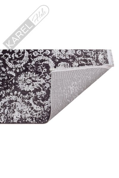 Parlak Yüksek Alçak Dokulu Modern Makine Halısı