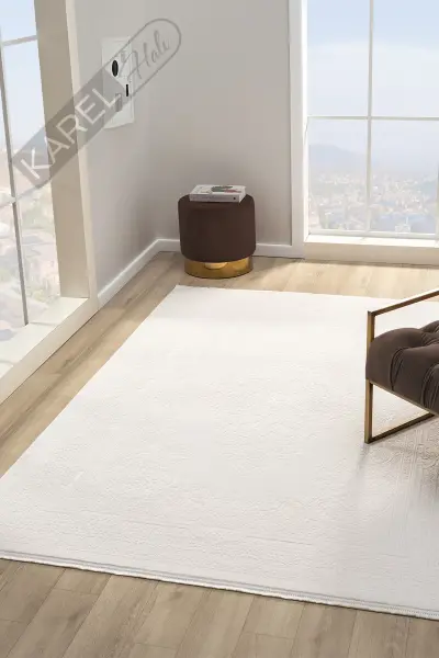 Seyran Halı Diva 0277 Krem Akrilik Halı