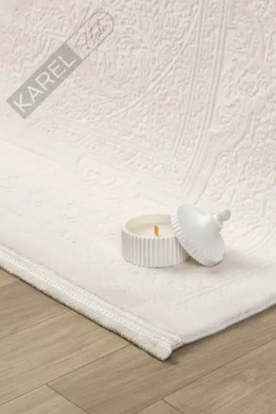 Seyran Halı Diva 0277 Krem Akrilik Halı