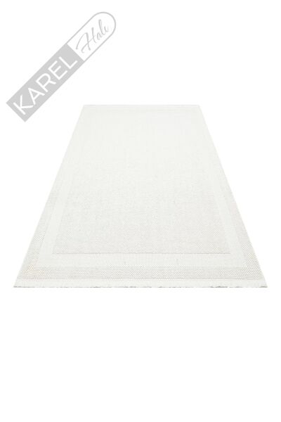 Cozy Czy 05 Cream Hav Toz Vermez Modern Örgü Dokuma Makine Halısı