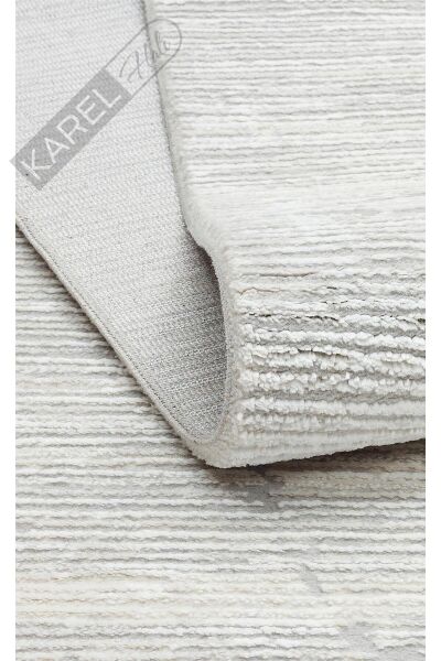 LAGOS XW LGS 20 CREAM GREY XW Hav Toz Vermez Eskitme Desenli Modern Makine Halısı