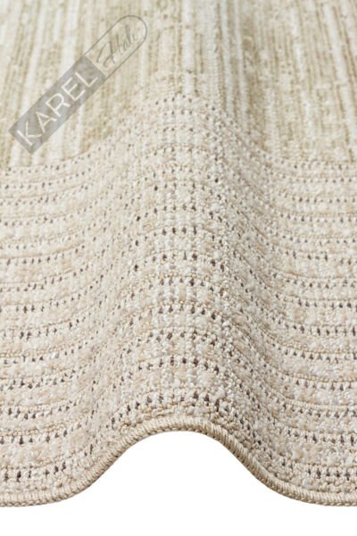 SAHARA SHA 02 CREAM GREEN Hav Toz Vermez Yumuşak Tuşeli Modern Makine Halısı