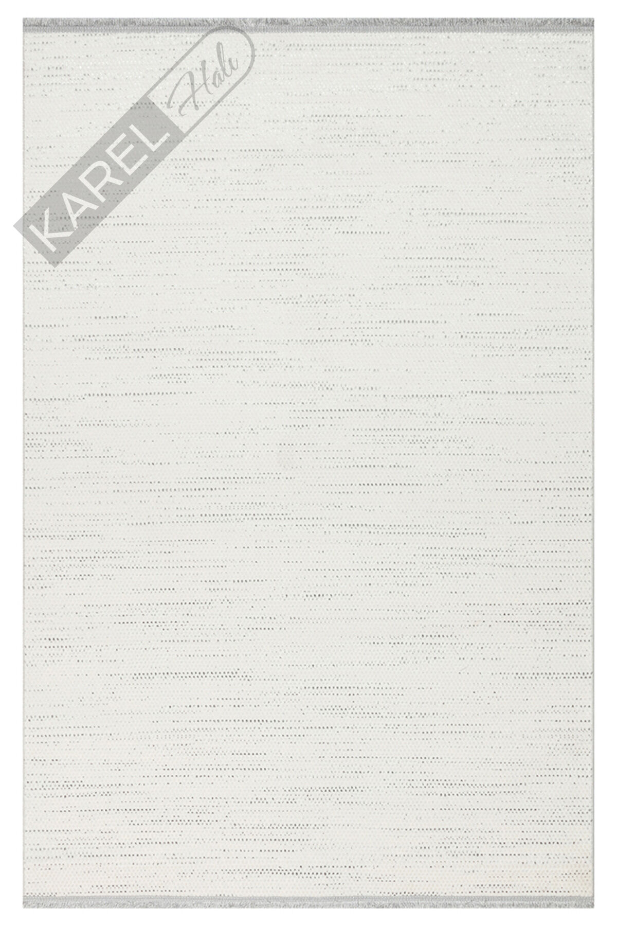 NORA NOR 01 SILVER Hav Toz Vermez Yıkanabilir Kaymaz İnce Dokuma Modern Halı