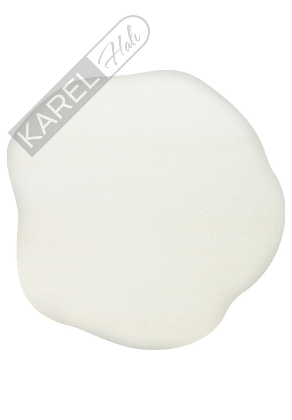 Eko Halı Zen Amorf 04 Beyaz Zarif Görüntülü Yumuşak Tuşeli Hav Vermeyen Özel İpliklerle Üretilen Sıkı Dokuma Makine Halısı