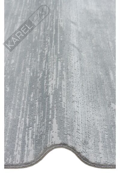 LAGOS XW LGS 19 LIGHT GREY XW Hav Toz Vermez Eskitme Desenli Modern Makine Halısı