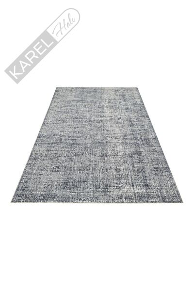 KALAHARI KLH PLAIN ANTHRACITE Özel Dokuma Tekniği ile Üretilen Modern Sade Desenli Makine Halısı