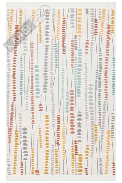 ARYA AR 34 MULTY Yıkanabilir Çift Taraflı Modern Desenli Dokuma Kilim