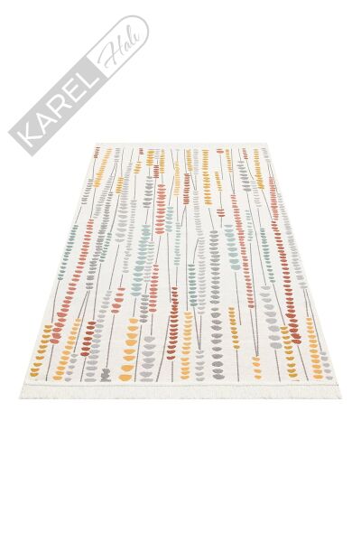 ARYA AR 34 MULTY Yıkanabilir Çift Taraflı Modern Desenli Dokuma Kilim