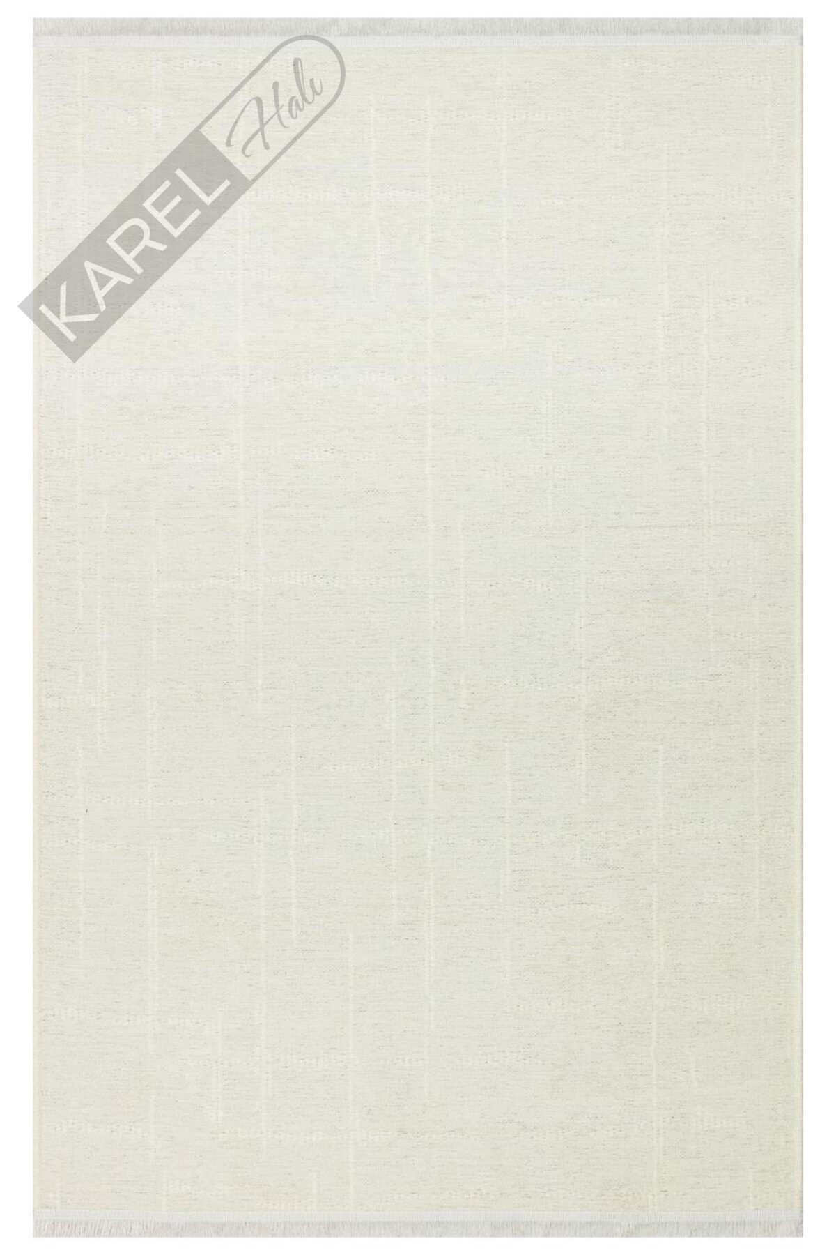 LIZA KILIM LIZ 02 WHITE Hav Toz Vermez Kaymaz Tabanlı Yıkanabilir Düz Renk Kilim