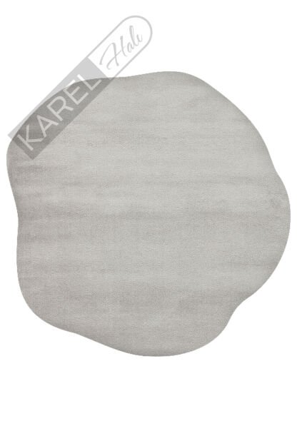 Eko Halı Zen Amorf 04 Gri Zarif Görüntülü Yumuşak Tuşeli Hav Vermeyen Özel İpliklerle Üretilen Sıkı Dokuma Makine Halısı