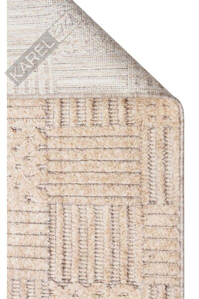 JOY JOY 05 BEIGE GOLD  Hav Toz Vermeyen Yumuşak dokulu Modern Makine Halısı