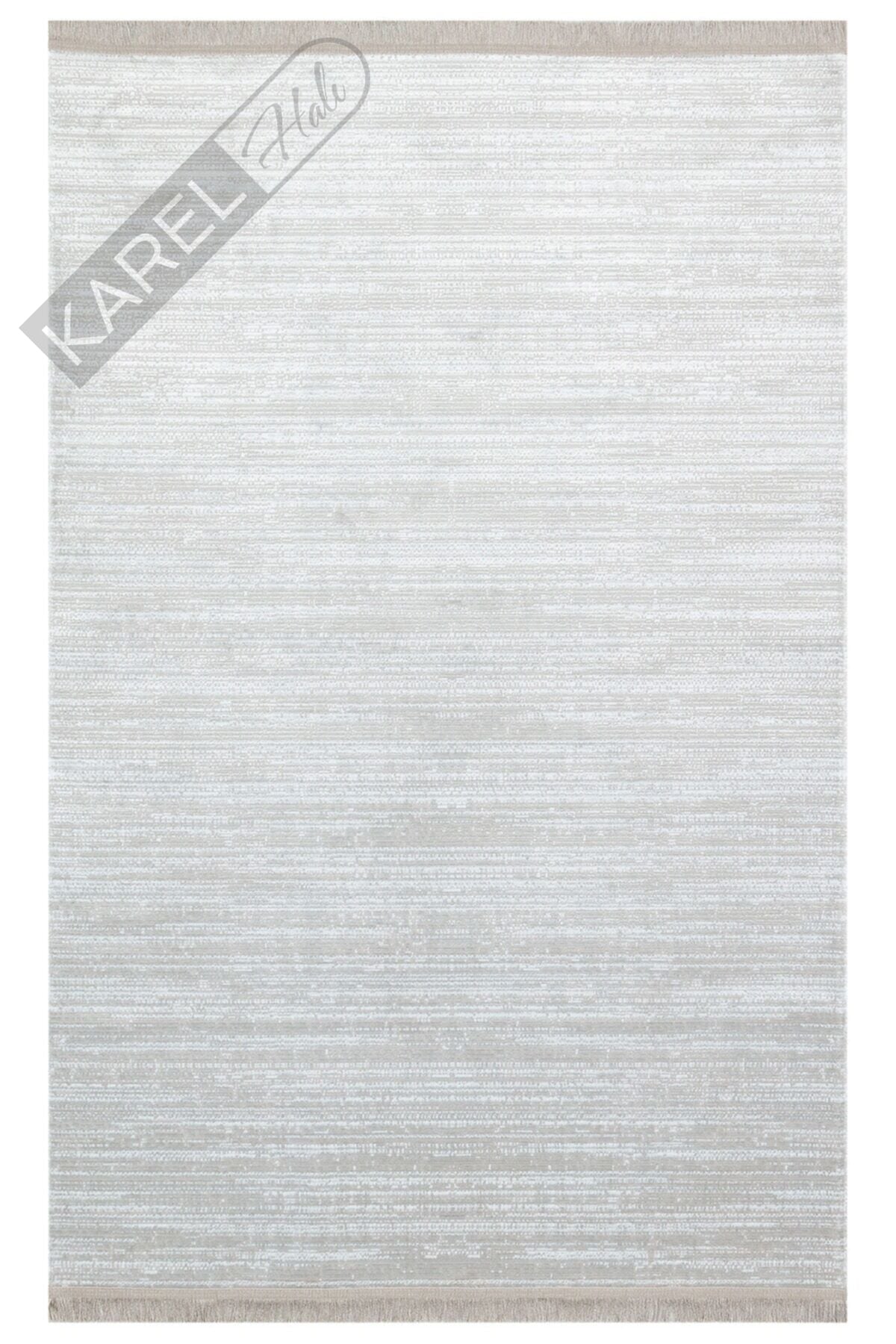 Sateen St 09 Grey Xw Hav Toz Vermez Yıkanabilir Kaymaz Ince Dokuma Modern Halı