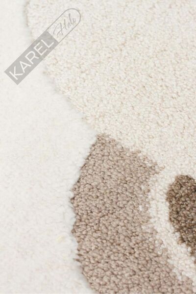 BAMBINO BMB 04 CREAM BEIGE Pastel Renkli Hav ve Toz Vermeyen Çocuk Halısı