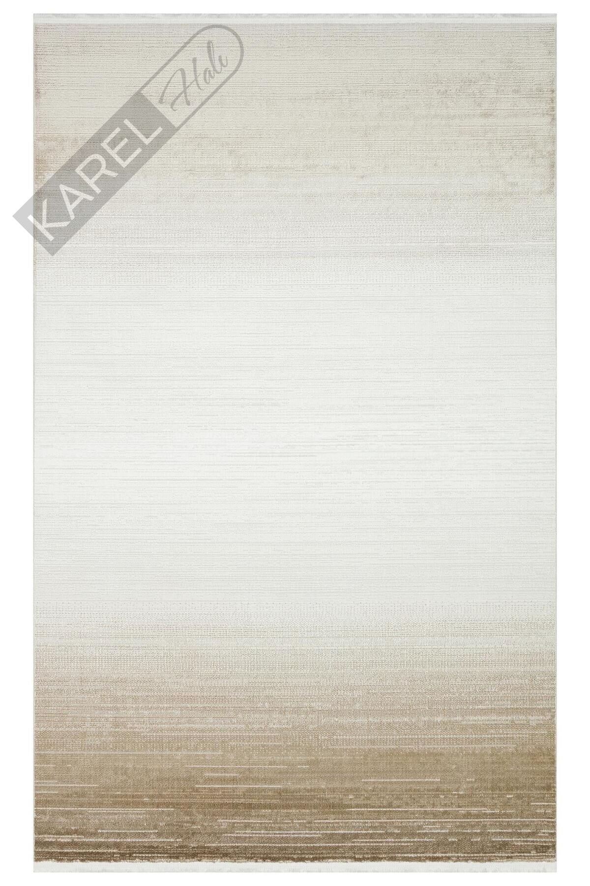 LAGOS XW LGS 16 CREAM BEIGE XW Hav Toz Vermez Eskitme Desenli Modern Makine Halısı