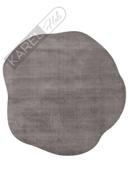 Eko Halı Zen Amorf 04 Antrasit Zarif Görüntülü Yumuşak Tuşeli Hav Vermeyen Özel İpliklerle Üretilen Sıkı Dokuma Makine Halısı