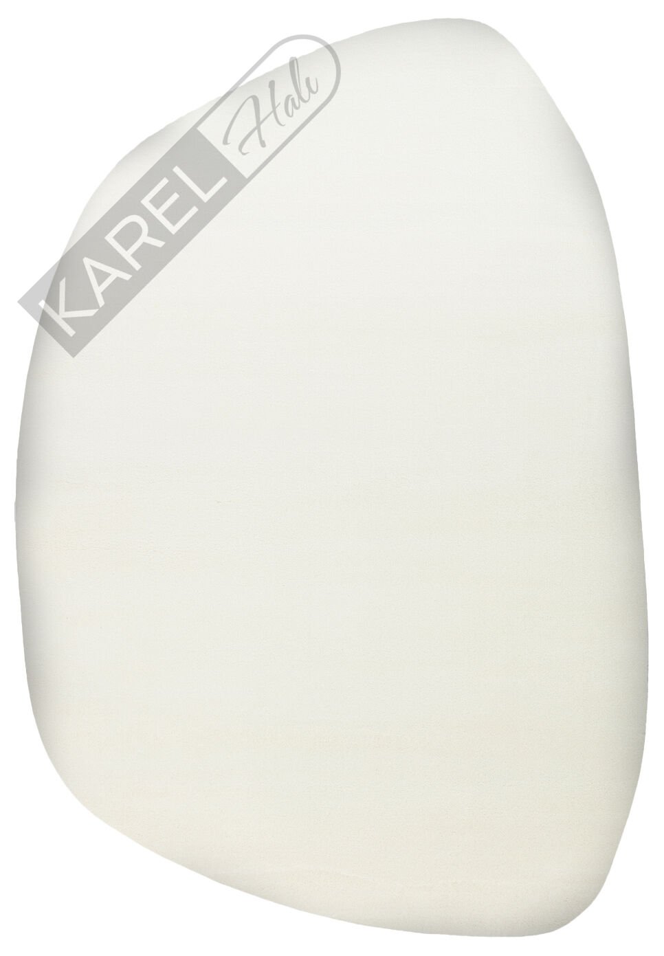 Eko Halı Zen Amorf 03 White Zarif Görüntülü Yumuşak Tuşeli Hav Vermeyen Özel İpliklerle Üretilen Sıkı Dokuma Makine Halısı