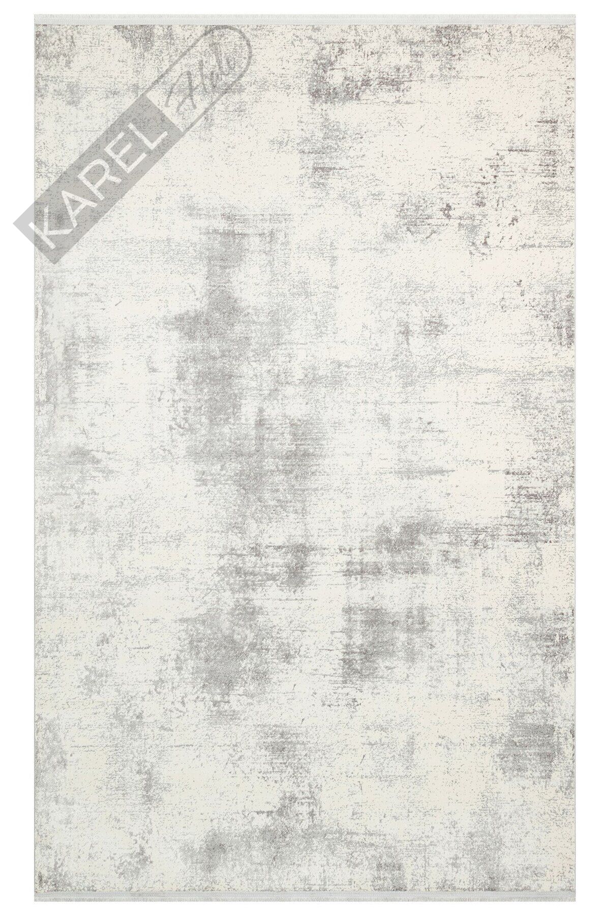 PASSAGE PLZ 01 CREAM GREY Yumuşak Tuşeli Sık Dokuma Modern Halı