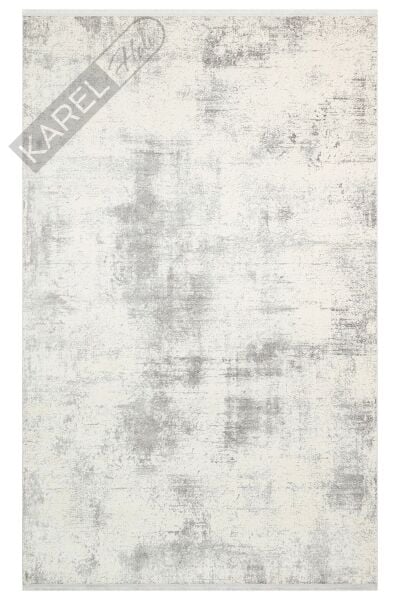 PASSAGE PLZ 01 CREAM GREY Yumuşak Tuşeli Sık Dokuma Modern Halı