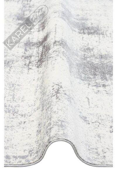 PASSAGE PLZ 01 CREAM GREY Yumuşak Tuşeli Sık Dokuma Modern Halı